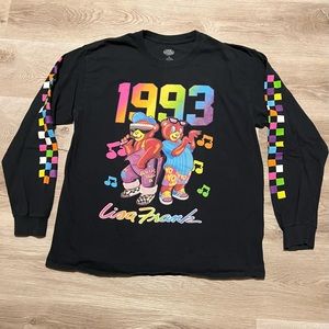 Lisa Frank Retro Vintage 1993 Long Sleeve Tee Hip Hop Teddy Bears